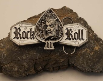 Belt buckle rock & roll