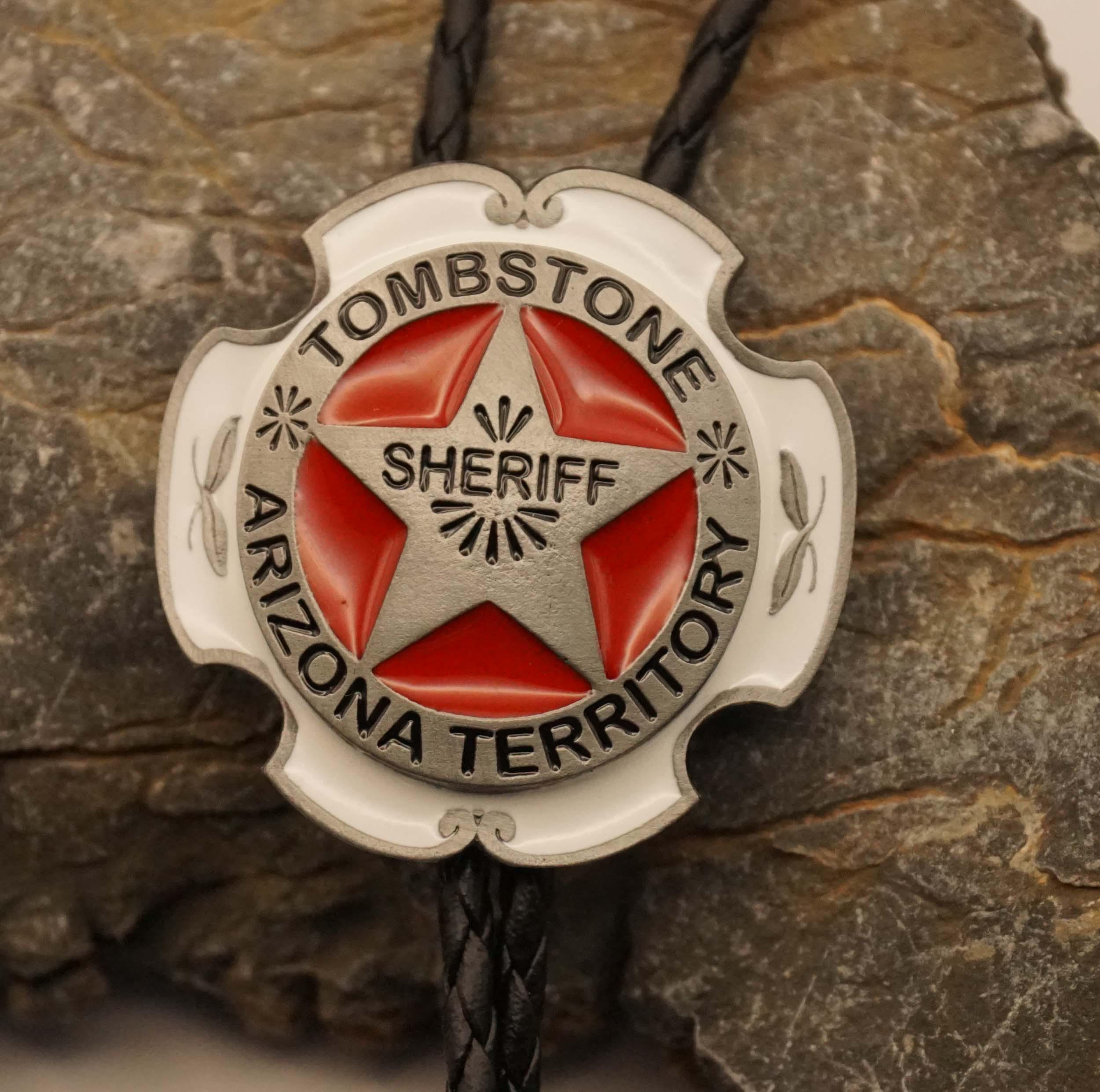 Sheriff Bolo Tie - Etsy