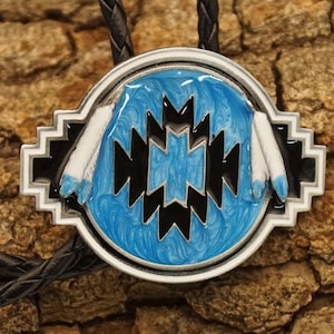 Cowboy lace tie - Bolo tie Indian decoration