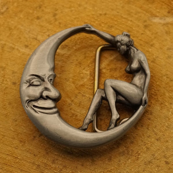 Fibbia della cintura donna sulla luna - fibbia della cintura ragazza sulla luna