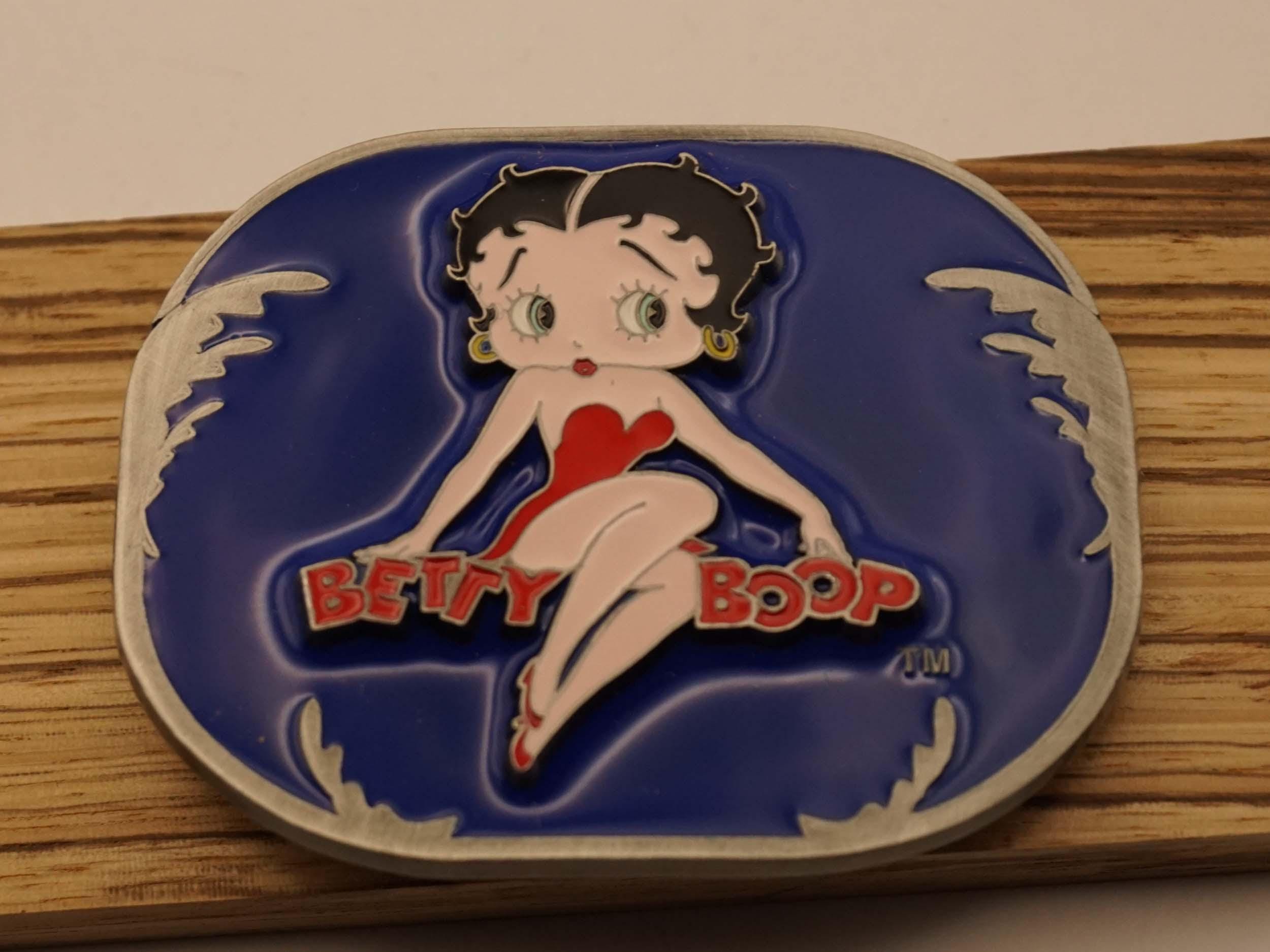 Interchangeable Belt Buckle Betty Boop Blue - Etsy
