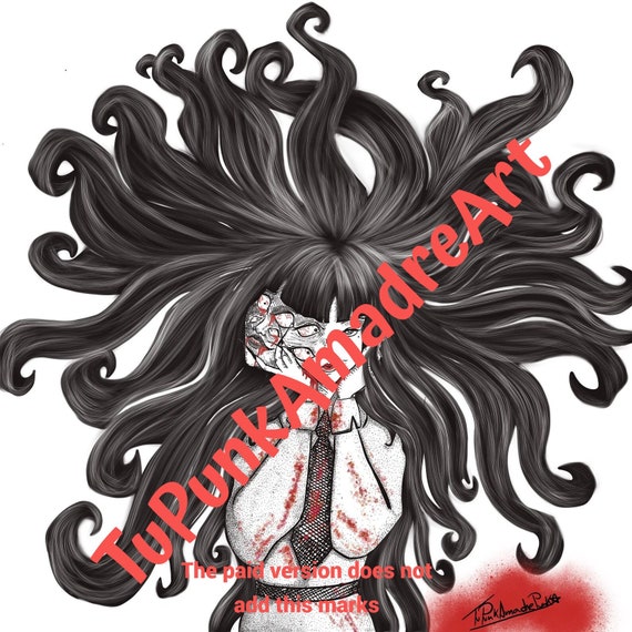 Tomie - Junji Ito - Anime Style (My Version) by TonyGG7 on DeviantArt