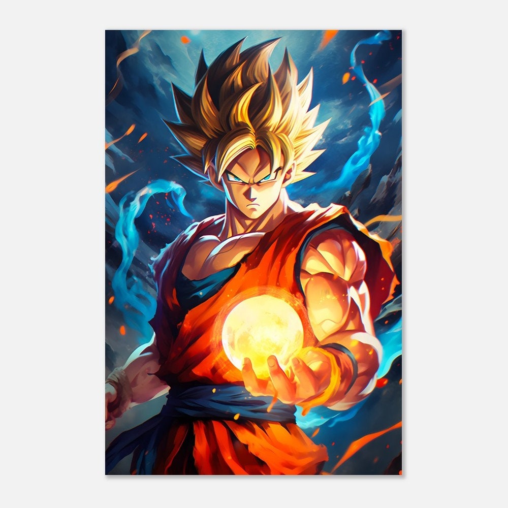 Dragon Ball Z Vegeta Woven Self-Adhesive Removable Wallpaper