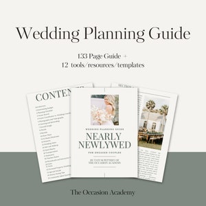 Wedding Planning Guide, Ebook and Resources