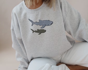 Whale Shark, Shark Sweatshirt, Shark Gift, Whale Shark Sweatshirt, Marine Biology Gift, Shark Lover