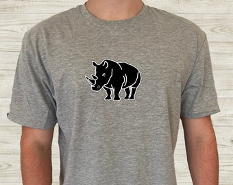Rhino tshirt, Rhino Shirt, Rhinoceros Shirt, Rhino, Rhinoceros, Gift For Him, Gift for Her