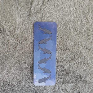 Whale Shark, Bookmark, Whale Shark Gift, Bookmark Sea Creature, Book Lover, Marine Biology Gift, Whale Bookmark Singular whale