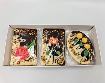 Handmade Belgian Chocolate with Bee Pollen & Cranberry - Gift Set