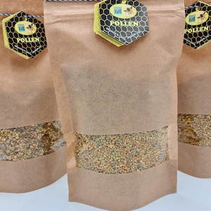 Latvian/Baltic Flower Honey Bee Pollen/100%Natural Pure Raw/Granules/Organic Superfood