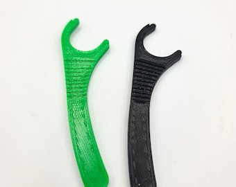 Choix de fil dentaire réutilisable - Outil dentaire respectueux de l'environnement - Rechargeable avec n'importe quel fil dentaire - Soins bucco-dentaires durables