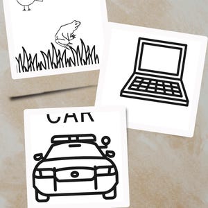 Printable Coloring Book: Simple Drawings for Kids & Adults (Digital Download)