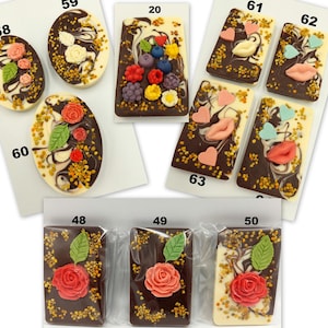Handmade Belgium Chocolates with Bee Pollen & Cranberry - Tea Break Gift