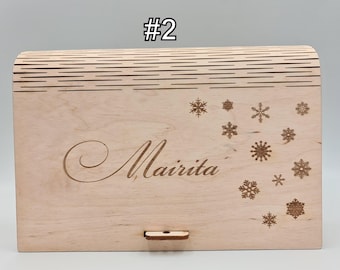 Personalized Wooden Book Keepsake, Custom Engraved Teacher Appreciation, Graduation Present