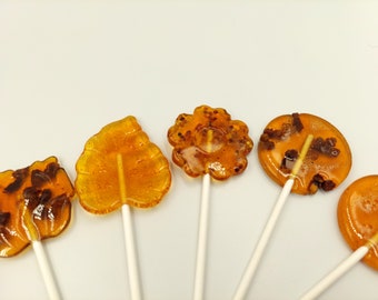 Lollipop with Bee Products/Pollen/Bee Bread/Sweets Gift for a Party/Spring Wedding/Fall Wedding/Mint Lollipops