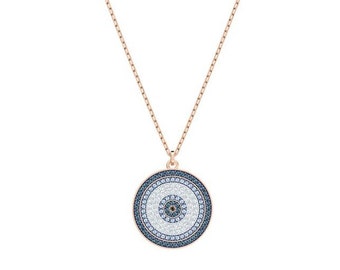 Lucky Hanger Ketting - Veelkleurige kristallen - Rose goud - Elegante sieraden voor vrouwen - Perfecte cadeau-optie