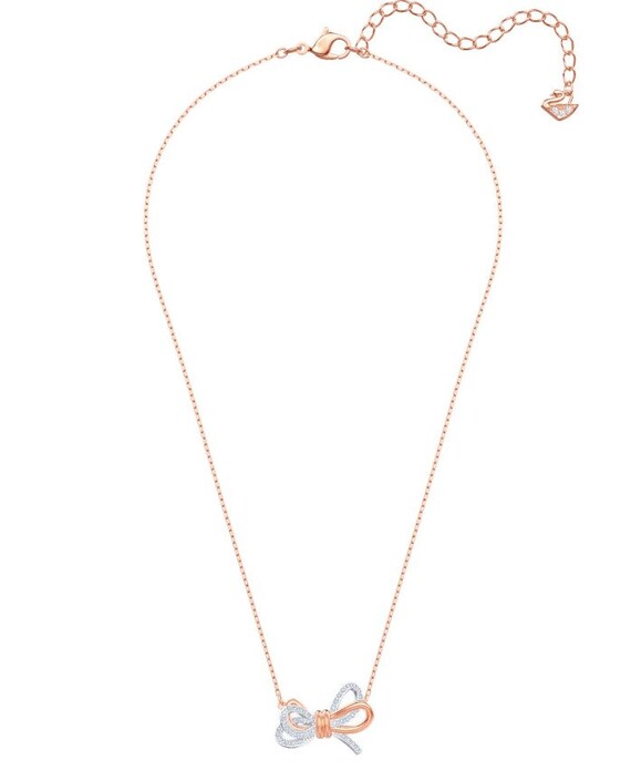 Lifelong Bow Pendant Elegant Swarovski Crystal Bow Necklace Timeless Beauty and Modern Chic Luxury Women s Accessory Etsy Canada