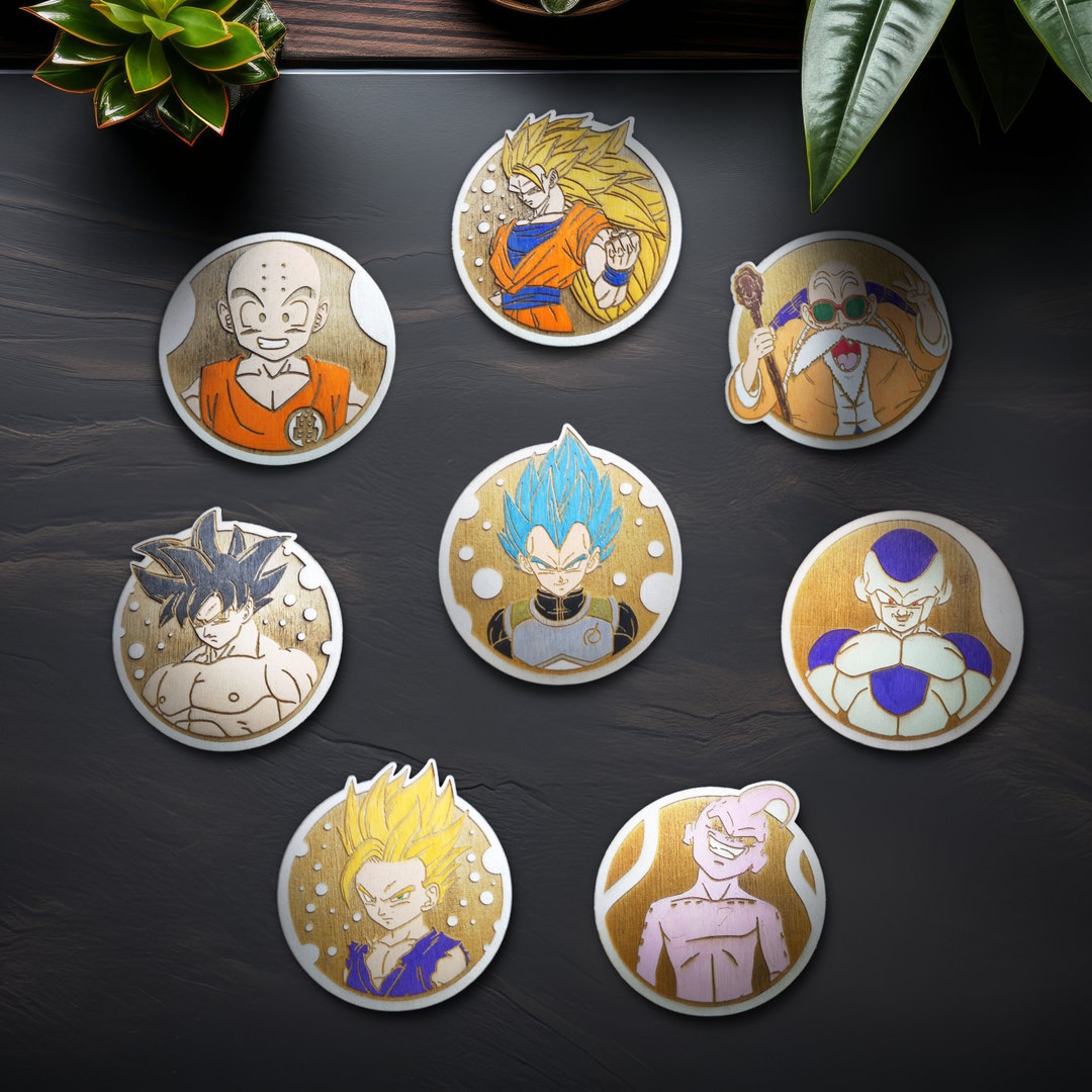 Dragonball Wooden Coaster Movie Housewarming Gift Etsy
