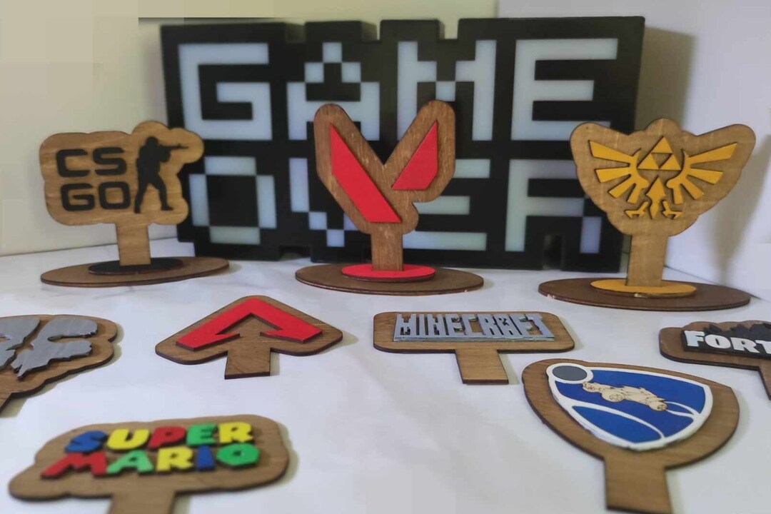 Gaming Logos Valorant Minecraft CSGO Apex Super Mario and - Etsy