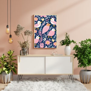 Bird Wall Art | Bird Wall Art Prints | Digital Art | Printable Instant Download | Vintage Bird Print | Instant Downloads | Gallery Wall Art