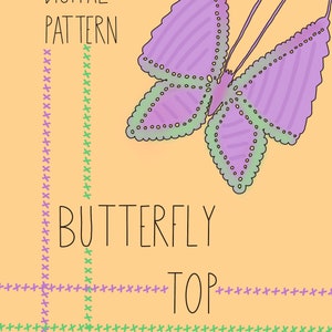 Butterfly top pattern