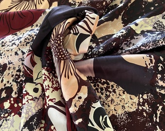 Seide Charmeuse Print Stoff