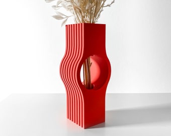 Decorative 3d Vase "Nallo" for flowers Home Decor - Unique crafted 3D Printed