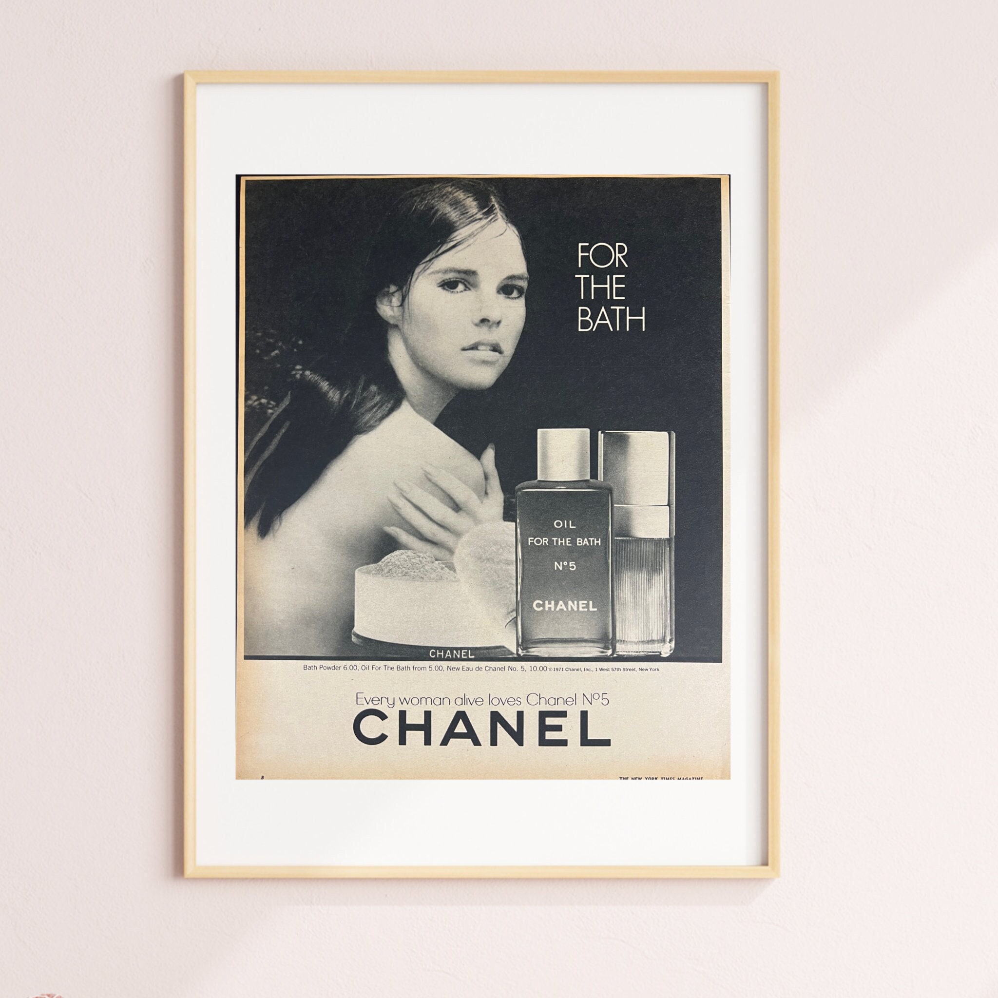 Vintage Chanel Ad 