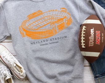 NEYLAND STADIUM Tennessee Crewneck Sweatshirt, VOLS, Tennessee football, rocky top, Christmas gift, trendy game day
