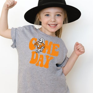 Camiseta de manga corta para jóvenes de TENNESSEE, camiseta KIDS VOLS, camiseta de Tennessee para niños, camiseta Rocky Top para niños