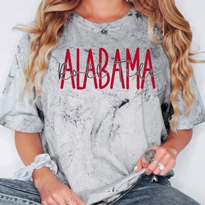 ALABAMA ROLL TIDE comfort colors Unisex Color Blast T-Shirt, roll tide shirt, Alabama game day, trendy game day