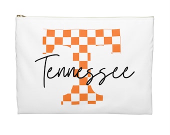 Tennessee Vols Accessoire Pouch, 2 maten, 2 verschillende prints, Vols tas, dames, Tennessee Vols cadeau, Tennessee damestas, trendy Tennessee