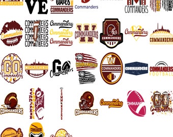 司令官 -155 ファイル - 31Svg、31png、31Pdf、31Eps、31Dxf バンドル、Svg、デジタル ベクター ファイル、Svg バンドル、レイヤー、フットボール Svg、フットボール デザイン