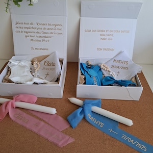 Coffret cadeau baptême