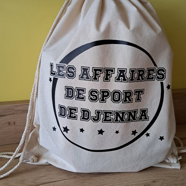 personalized sports gym bag