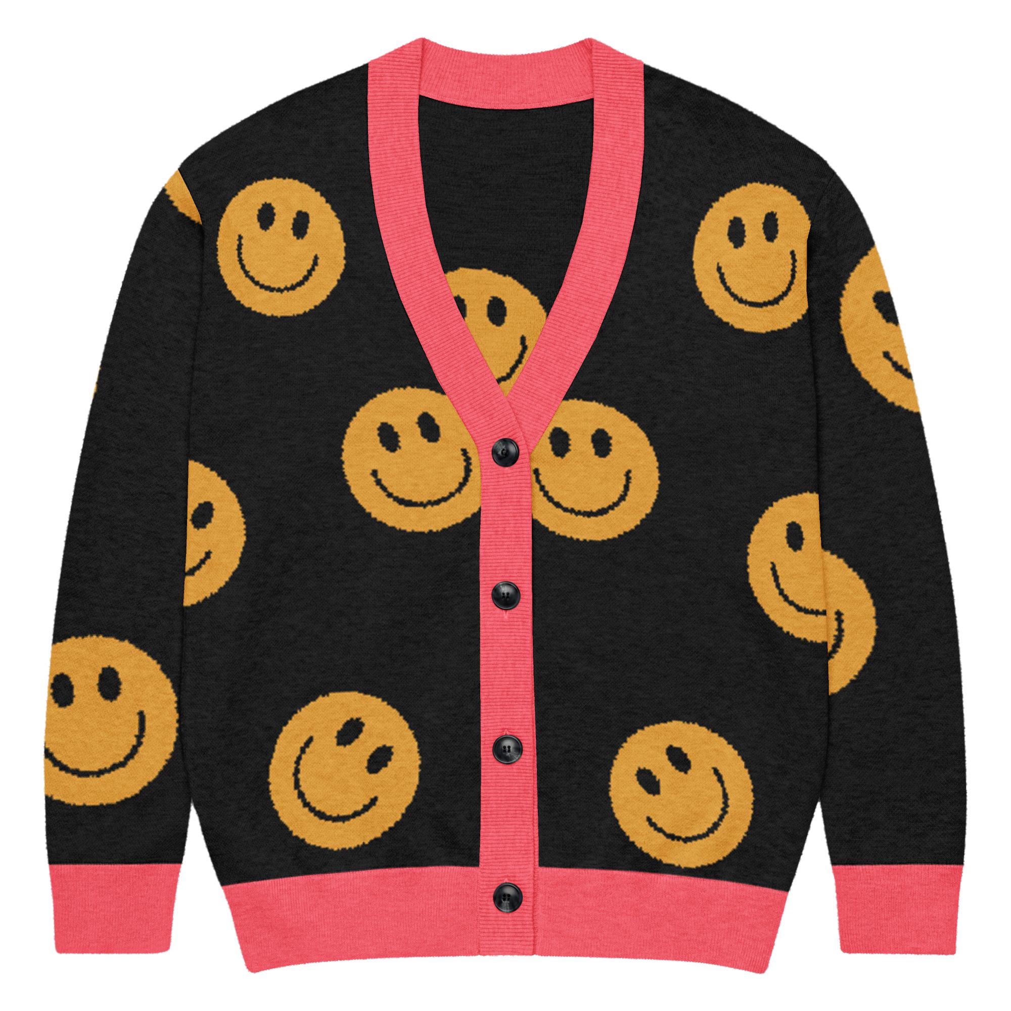 LITTLE FUNNY FACE KNIT CARDIGAN 【公式通販】