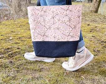 Tote Bag (Japanese Cherry Blossom Print)