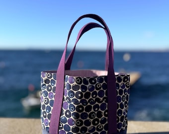 Shopper Bag (Blueberry Print)