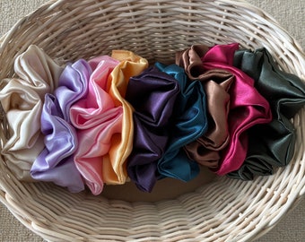 Satin Scrunchies