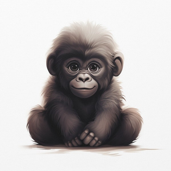 Baby Gorilla - Etsy