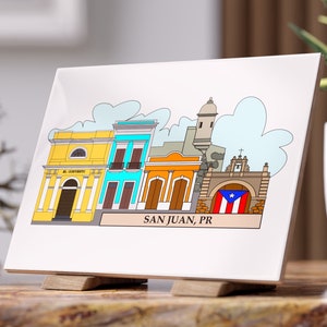 El Viejo San Juan, Puerto Rico - &quot;El Convento&quot; Ceramic Tile