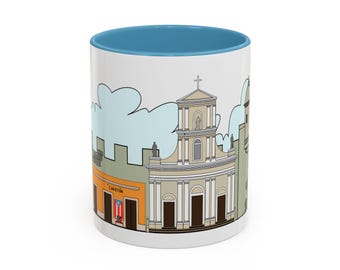 Old San Juan, Puerto Rico - "La Catedral" Mug