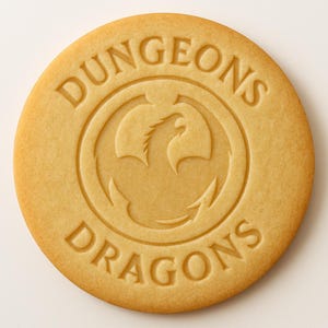 D&D Dungeon Master with Dragon Embossing Stamp (DND3)
