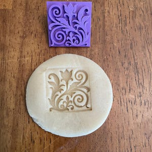 Iron Scrollwork Textured Stamps - Multiple Options Including Art Nouveau, Gothic, Flair, Standard, and Victorian Designs