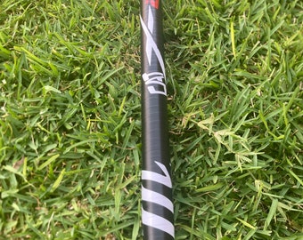 Custom Black/white/red plastic bat 2