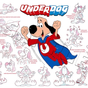 Underdog Cartoon Spec Sheet