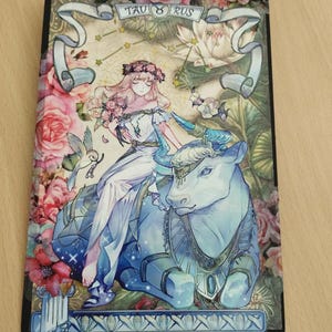 Carte fait main Zodiaque : Taureau, Taurus, carte scrapbooking, enveloppe fournie