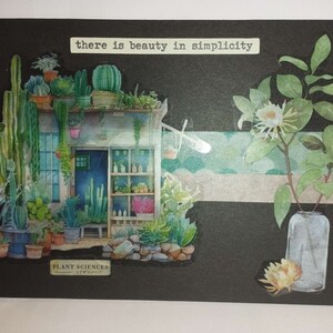 Carte fait main, carte scrapbooking, enveloppe fournie
