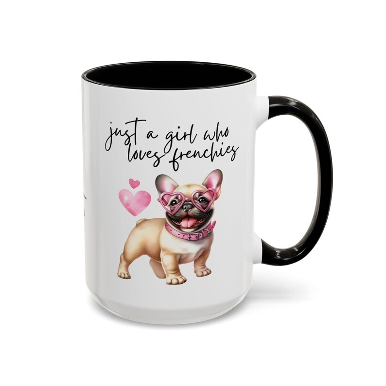 Personalized French Bulldog Mom Mug, Frenchie Lover Gift image 3