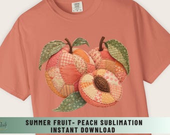 Peach Sublimation Design Transparent Png High Res Image Download Fruit Graphic Summer Fruit Clipart Sublimation Farmers Market Peach Png