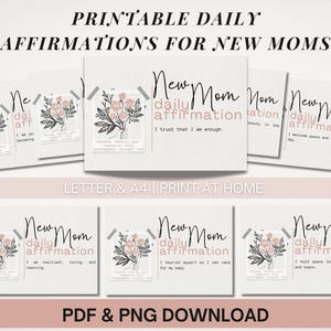 Diventare una mamma Carte di affermazione quotidiane Rafforzamento della fiducia Assistenza post-partum Doula Quarto trimestre Cura di sé per la mamma Png download